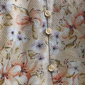 VINTAGE floral skirt